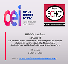 CEI SH ECHO: EPT in NYS - New Guidance